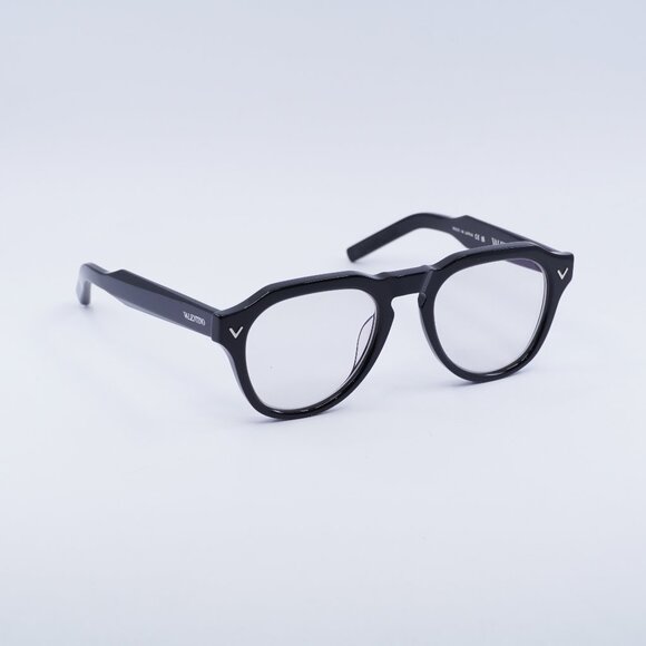 Valentino V-TALE II VLX-139A Eyeglasses Black 52mm Aviator Frame - Picture 1 of 11
